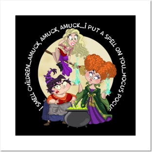 the Sanderson Sisters Posters and Art